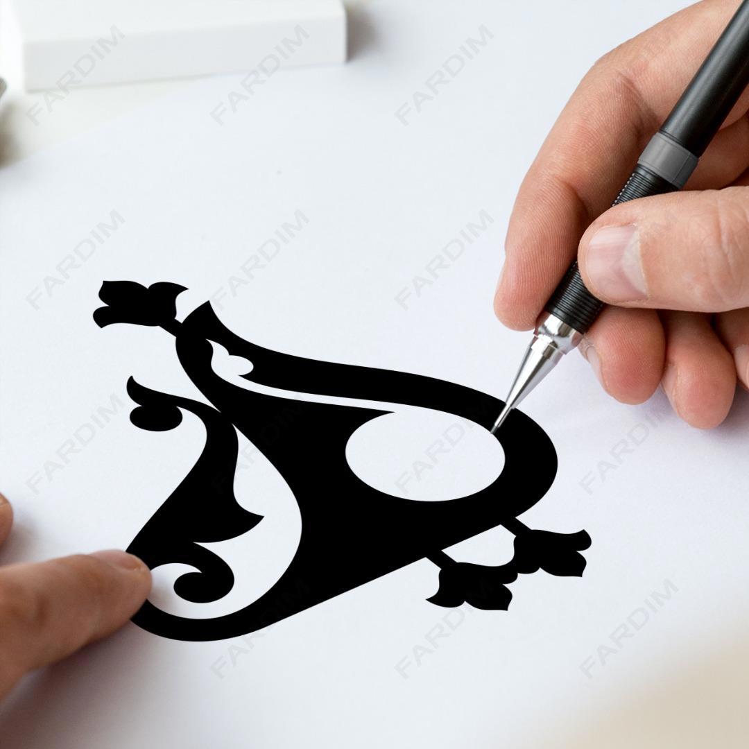 وکتور طرح نگاره پرنده کد A132426